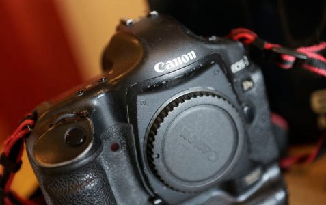 My Canon 1ds Mk2 subject of review by Page One Corporate and Editorial photographers in Nottingham.