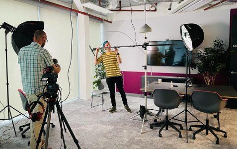 Corporate Filming Nottingham a engineering video in London.