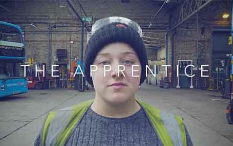 Business Video shot by Nottingham Video production company about Nottingham City Transit Apprentice bus mechanic.