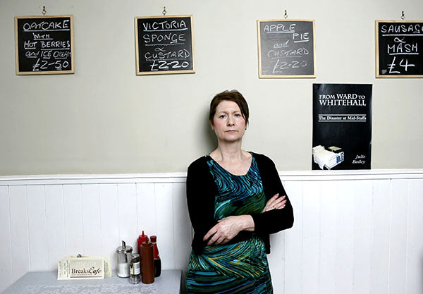 Julie Bailey, NHS Campaigner. Doug Marke/PAGE ONE