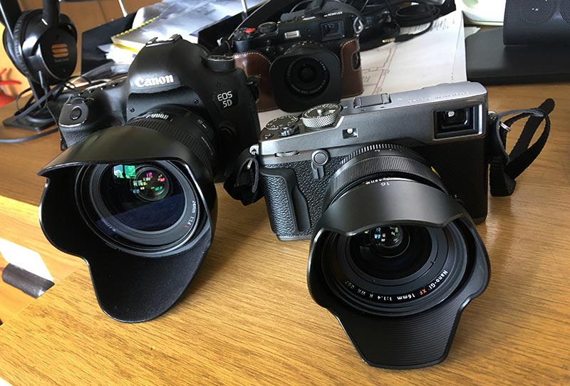 Page One is changing part of its photography to Fuji
