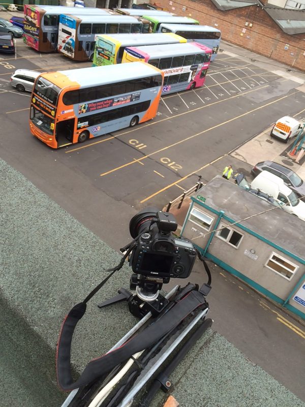 Timelapse camera in Nottingham