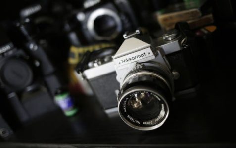 35mm f2 lens on Nikkormat FTN owned by Nottingham photography commercial and corporate UK photographers.