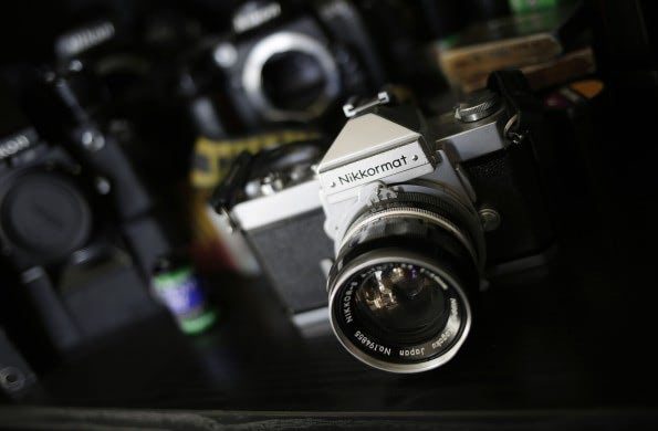 35mm f2 lens on Nikkormat FTN  owned by Nottingham photography commercial and corporate UK photographers