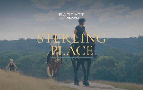 London data storytelling property area overview video for Barratt London SW London