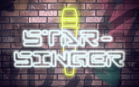 TV advert for social and online use of product karaoke machine.