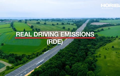 Automotive video production in Derby and Derbyshire for Horiba Europe RDE overview..