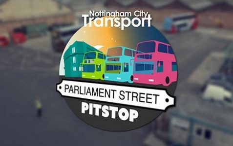 corporate timelapse promo video production of buses