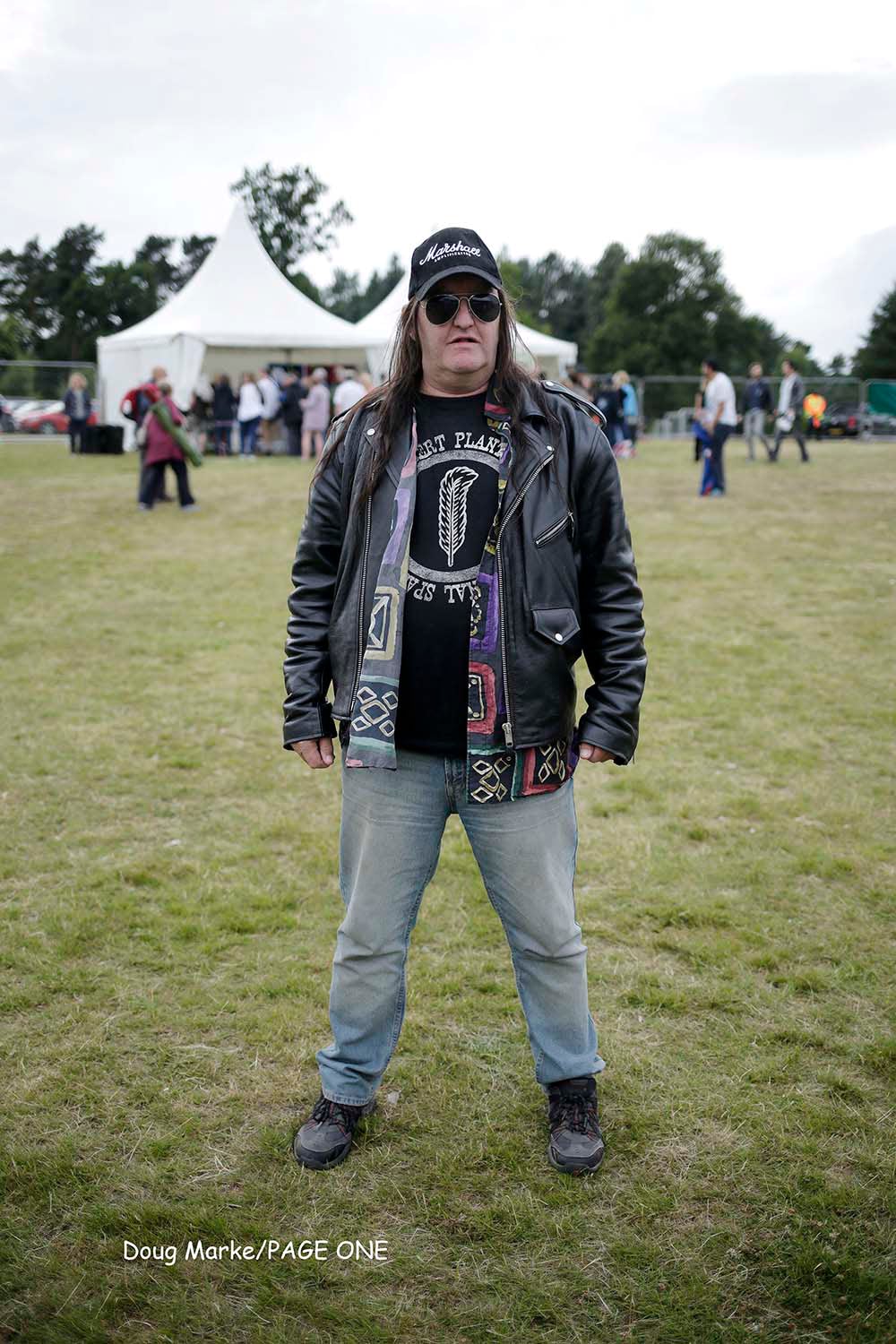 Potrait of Robert Plant fan shot on 5dmk3 with 35mm F2. By Doug Marke.