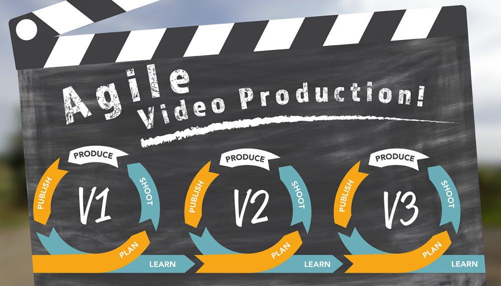 Agile video production graphic from Page One